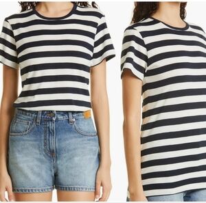 Nili Lotan • Lana Stripe Cotton Top